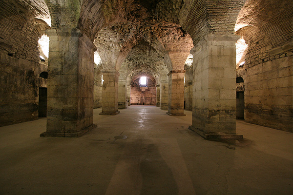 Kaiserpalast des Diokletians in Split